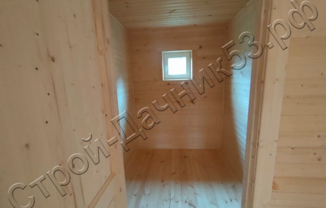 4 Каркасно-щитовой дом   Д-3, 9х8,5м, 67,5  М², Московская область, Можайский район, СНТ «Росинка». (10)